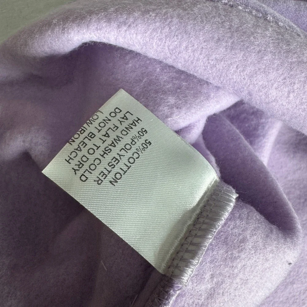Dolls Kill New Pink Drawstring Sweat‎ Mini Skirt Lavender Purple Fleece Sz Small